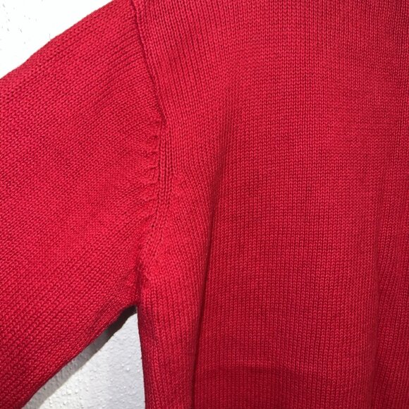VINTAGE Women's Heirloom Collectibles Christmas Collection 2004 Zip Up Sweater - Picture 16 of 16
